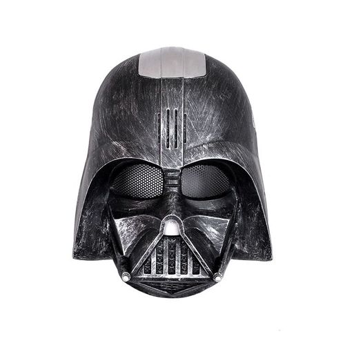 Masque Airsoft Paintball Fibre De Verre Solide Bonne Qualité Avec Grille Et Mousse Intérieure Coloris Or, Noir, Gris Et Autres Pour Cosplay Déguisement Alien Dark Vador Visage. Black Sugar Paris