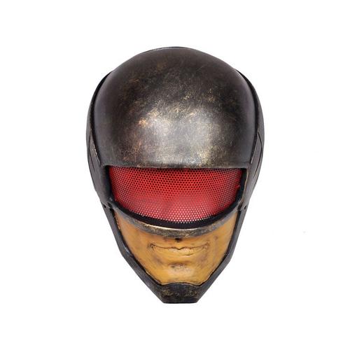 Masque Airsoft Paintball Casque Fibre De Verre Solide Bonne Qualité Avec Grille Et Mousse Intérieure Coloris Gris, Argenté, Noir, Or Et Autres Pour Protection Cosplay Déguisement. Black Sugar Paris