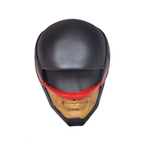 Masque Airsoft Paintball Casque Fibre De Verre Solide Bonne Qualité Avec Grille Et Mousse Intérieure Coloris Gris, Argenté, Noir, Or Et Autres Pour Protection Cosplay Déguisement. Black Sugar Paris