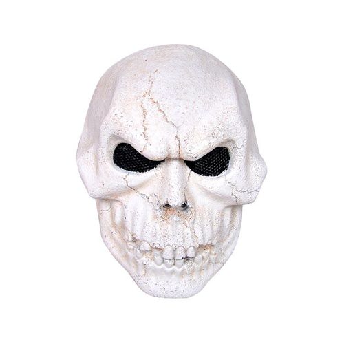 Masque Airsoft Paintball Fibre De Verre Solide Bonne Qualité Avec Grille Et Mousse Intérieure Coloris Gris, Argenté, Noir, Or Et Autres Pour Protection Cosplay Déguisement Monstre. Black Sugar Paris