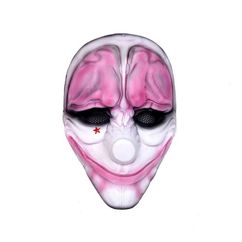 Masque Airsoft Paintball Fibre De Verre Solide Bonne Qualité Avec Grille Et Mousse Intérieure Plusieurs Coloris Pour Protection Cosplay Déguisement Jeux Vidéo Payday Mafia Clown. Black Sugar Paris