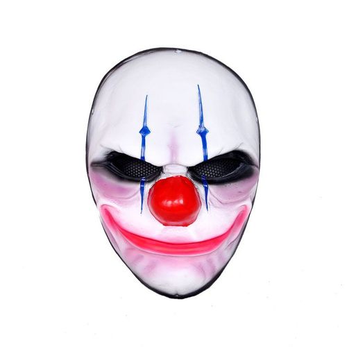 Masque Airsoft Paintball Fibre De Verre Solide Bonne Qualité Avec Grille Et Mousse Intérieure Plusieurs Coloris Pour Protection Cosplay Déguisement Jeux Vidéo Payday Mafia Clown. Black Sugar Paris