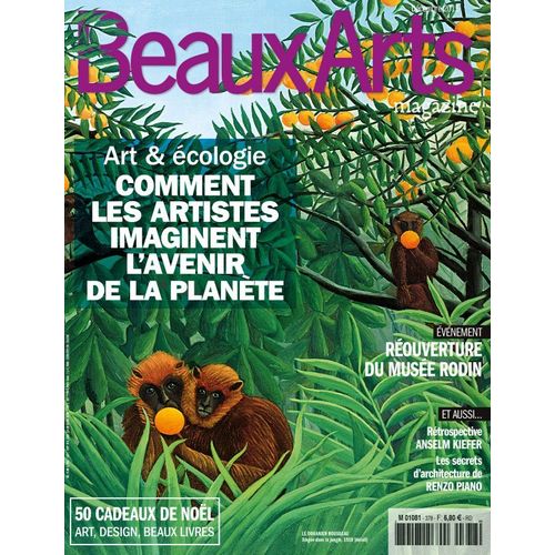 Beaux Arts Magazine 378 / Art Et Écologie - Musée Rodin - Anselm Kieffer - Renzo Piano