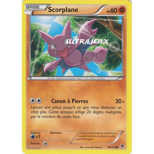 Pokémon - 46/119 - Scorplane - Commune