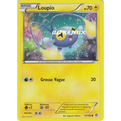 Pokémon - 57/160 - Xy - Primo Choc - Loupio - Commune