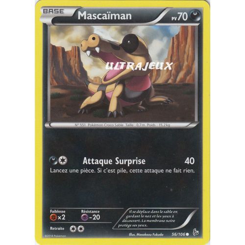Pokémon - 56/106 - Xy - Étincelles - Mascaïman - Commune