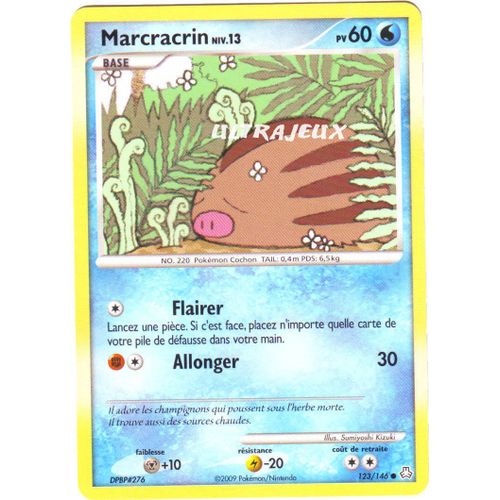 Pokémon - 123/146 - Diamant Et Perle : Eveil Des Légendes - Marcracrin Niv.13 - Commune