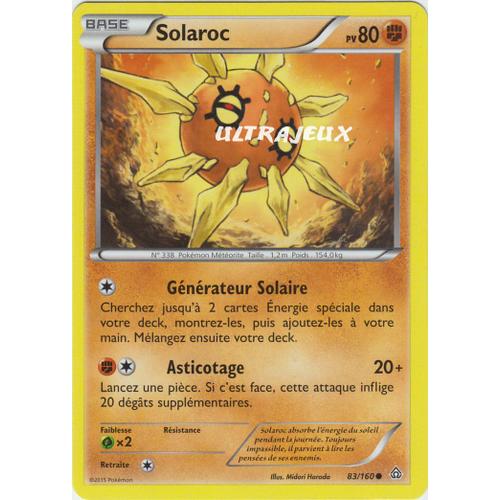 Pokémon - 83/160 - Xy - Primo Choc - Solaroc - Commune