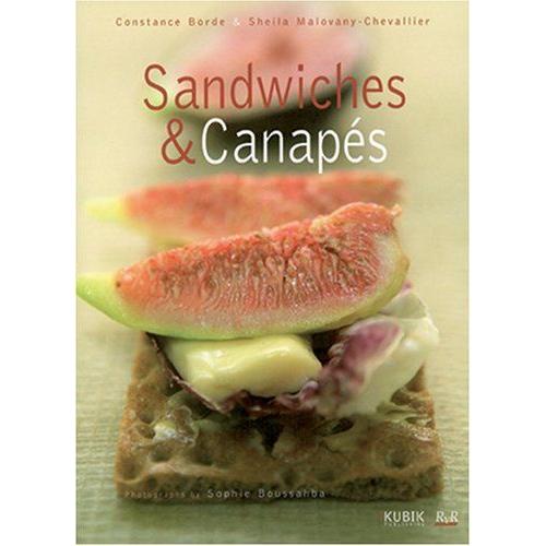 Sandwiches Et Canapes -Anglais-