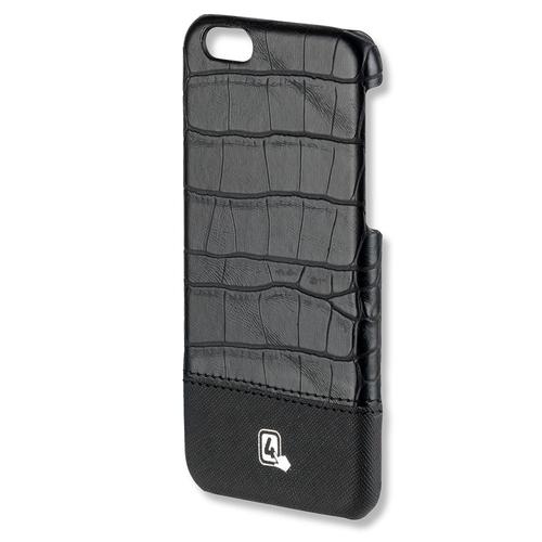 Coque De Protection Iphone 6s Aspect Croco Noir Collection Tampa De 4smarts