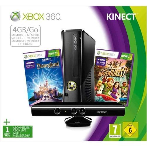 Xbox 360 Kinect 4go + 2 Jeux