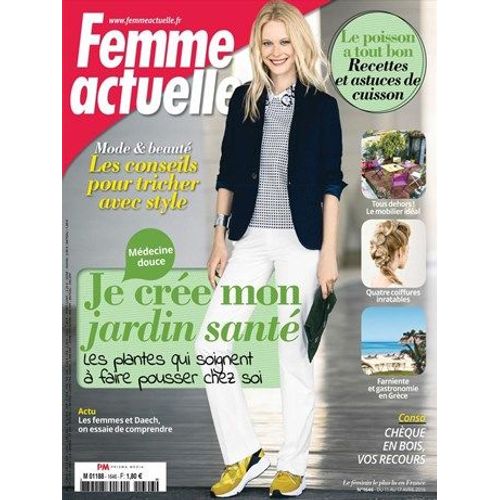 Femme Actuelle Numéro 1646 Du 11 Au 17 Avril 2016 
