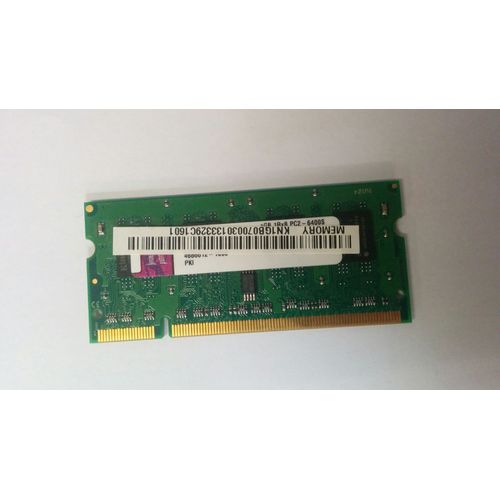 Barrette de RAM pour PC portable 1GB PC2