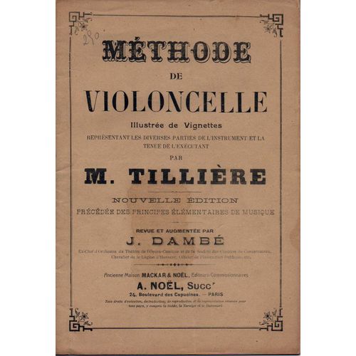 Methode De Violoncelle