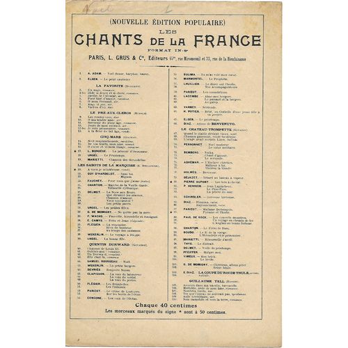 Les Chants De La France N° 1 - Noel