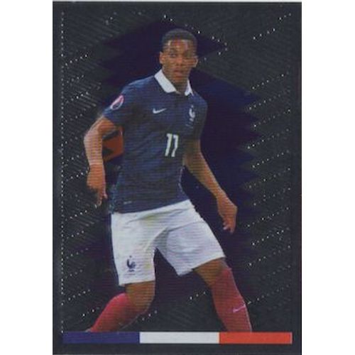 Autocollant Sticker Image Panini Fiers D'être Bleus 84 Brillant Métallisé / Carrefour 2016