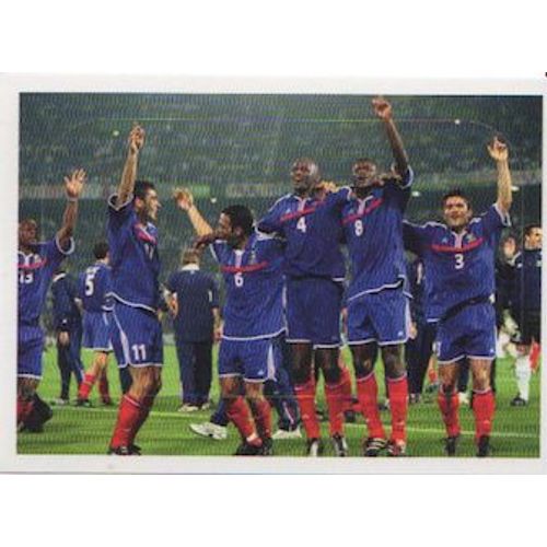 Autocollant Sticker Image Panini Fiers D'être Bleus 96 / Carrefour 2016