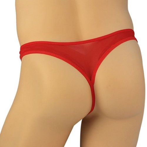 String M L Transparent Homme Thong Erotique Underwear Man