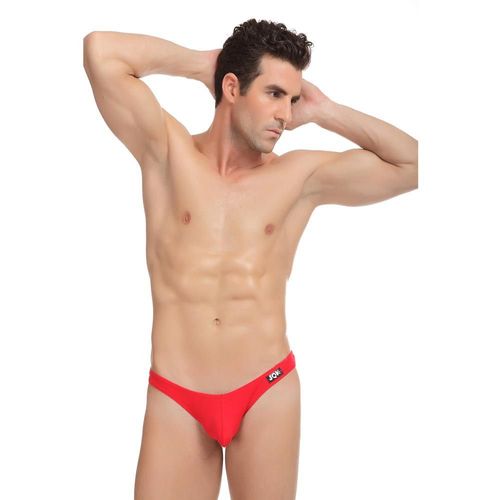 Slip String Rouge M L Xl Homme Viril Thong Man Red Underwear