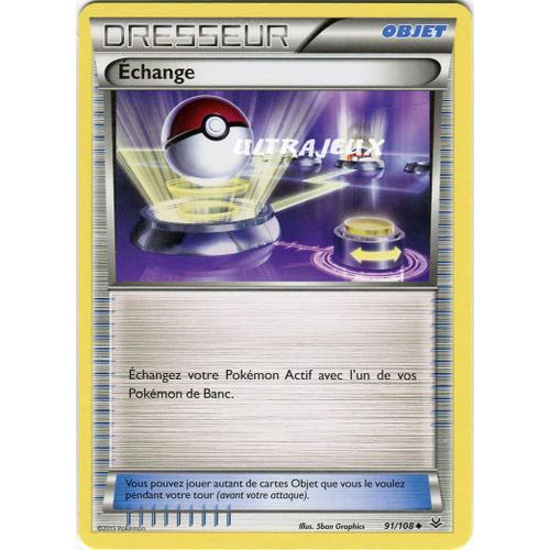 Pokémon - 91/110 - Xy - Ciel Rugissant - Échange - Peu Commune