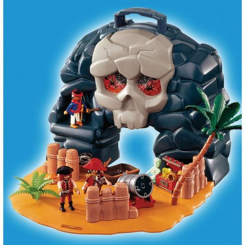 Playmobil Pirates 4443 - Ile Au Trésor Des Pirates En Coffret