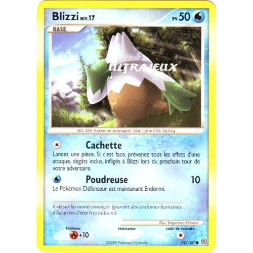 Pokémon - 74/106 - Diamant Et Perle : Tempête - Blizzi Niv.17 - Commune
