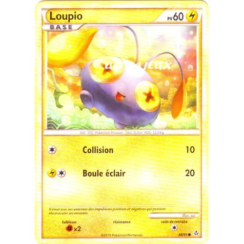 Pokémon - 48/95 - Heartgold Soulsilver Déchainement - Loupio - Commune