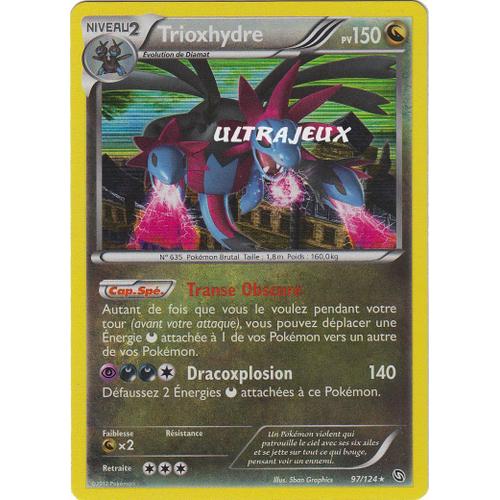 Pokémon - 97/128 - Noir & Blanc - Dragons Exaltés - Trioxhydre - Holo Rare