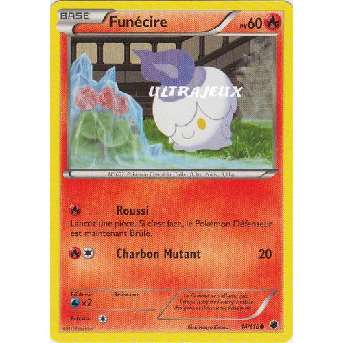 Pokémon - 14/122 - Noir & Blanc - Glaciation Plasma - Funécire - Commune