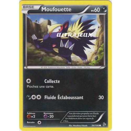 Pokémon - 54/106 - Xy - Étincelles - Moufouette - Commune