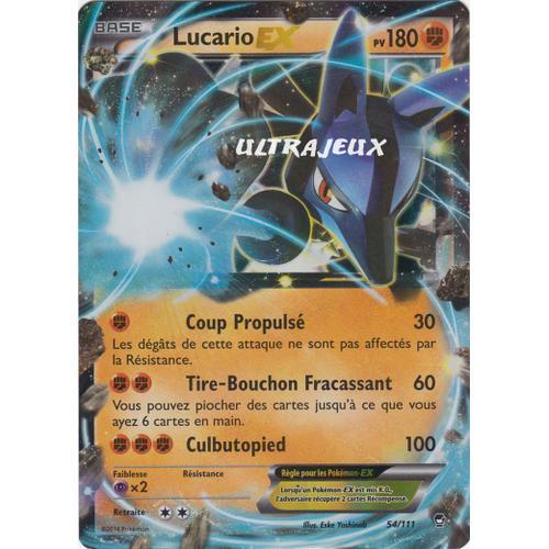 Pokémon - 54/111 - Xy - Poings Furieux - Lucario Ex - Ex