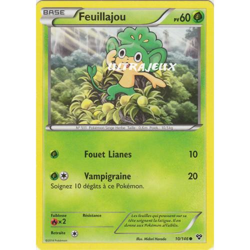 Pokémon - 10/146 - Xy - Feuillajou - Commune