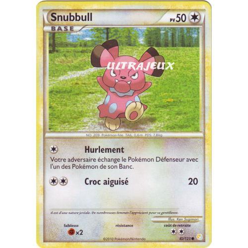 Pokémon - 82/124 - Heartgold Soulsilver - Snubbull - Commune