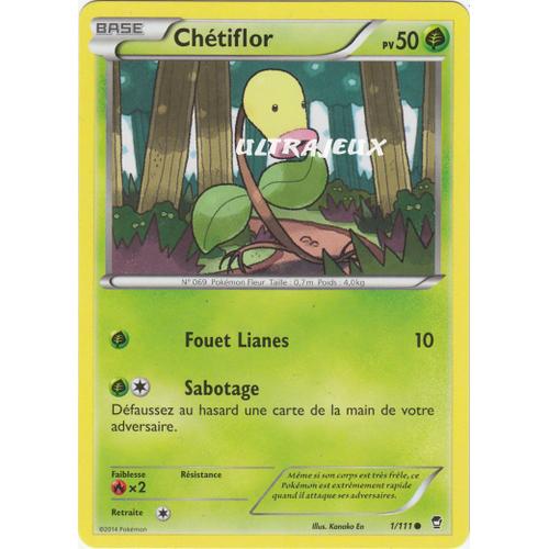 Pokémon - 1/111 - Xy - Poings Furieux - Chetiflor - Commune