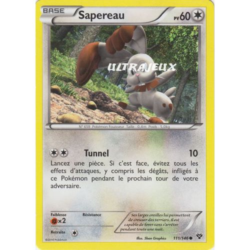 Pokémon - 111/146 - Xy - Sapereau - Commune