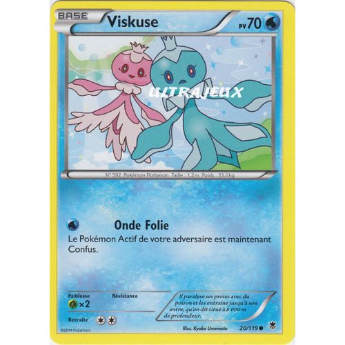 Pokémon - 20/119 - Xy - Vigueur Spectrale - Viskuse - Commune