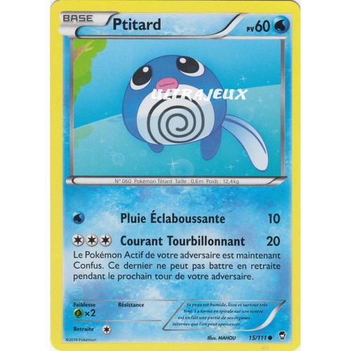 Pokémon - 15/111 - Xy - Poings Furieux - Ptitard - Commune