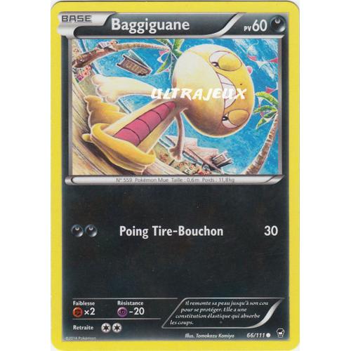 Pokémon - 66/111 - Xy - Poings Furieux - Baggiguane - Commune
