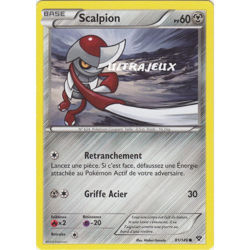 Pokémon - 81/146 - Xy - Scalpion - Commune