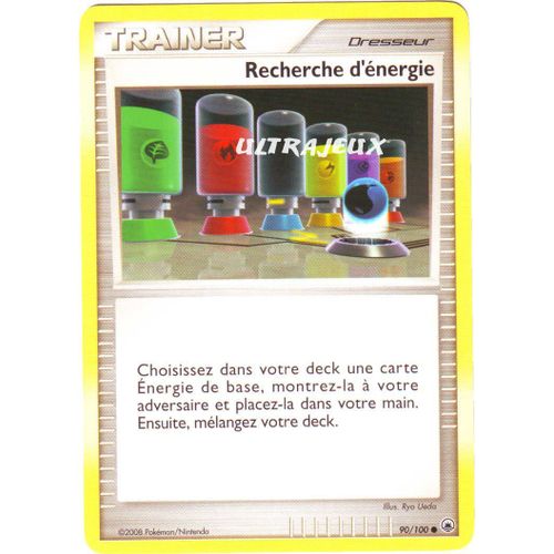 Pokémon - 90/100 - Recherche D'énergie - Diamant Et Perle : Aube Majestueuse - Commune