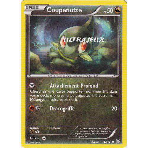 Pokémon - 67/101 - Noir & Blanc - Explosion Plasma - Coupenotte - Commune