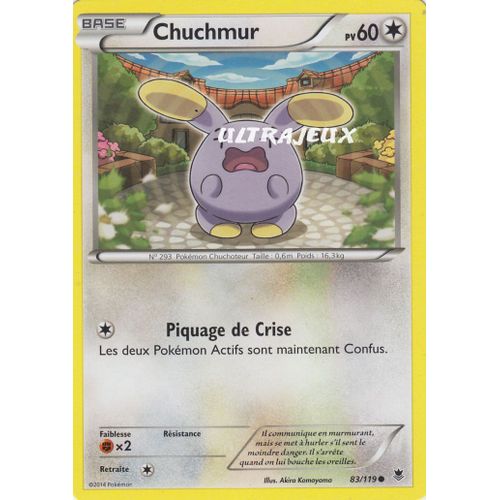 Pokémon - 83/119 - Xy - Vigueur Spectrale - Chuchmur - Commune