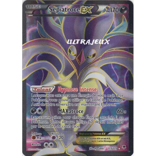Pokémon - 115/119 - Sepiatroce Ex - Xy - Vigueur Spectrale - Ultra Rare