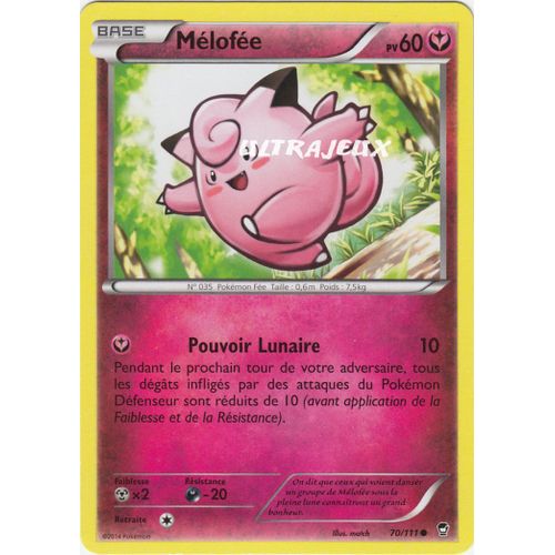 Pokémon - 70/111 - Mélofée - Xy - Poings Furieux - Commune