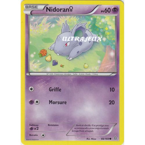 Pokémon - 66/160 - Xy - Primo Choc - Nidoran F - Commune