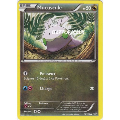 Pokémon - 75/119 - Mucuscule - Xy - Vigueur Spectrale - Commune