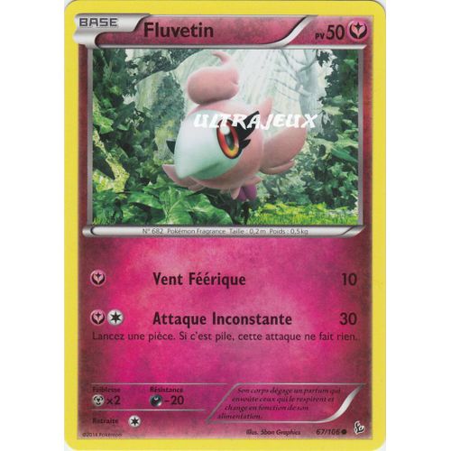 Pokémon - 67/106 - Xy - Étincelles - Fluvetin - Commune