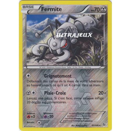 Pokémon - 61-R/106 - Fermite - Reverse