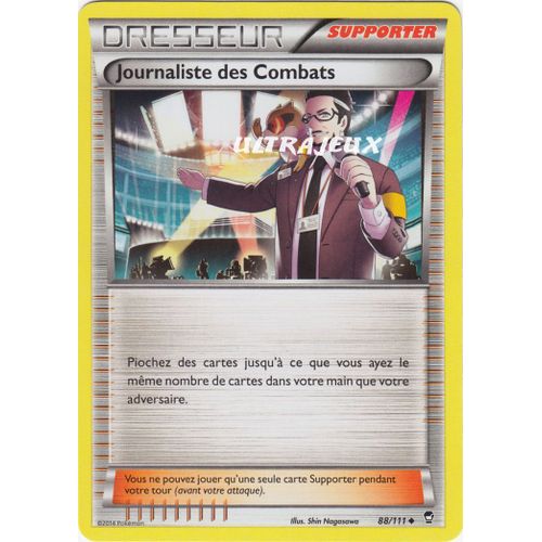 Pokémon - 88/111 - Xy - Poings Furieux - Journaliste Des Combats - Peu Commune