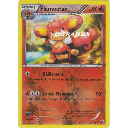 Pokémon - 23-R/146 - Flamoutan - Reverse